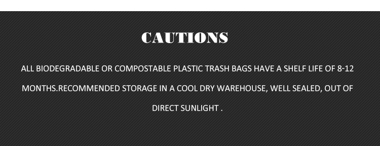 PLA PBAT Material Structure Potty Bag for Easy and Eco-friendly Pet Waste Disposal