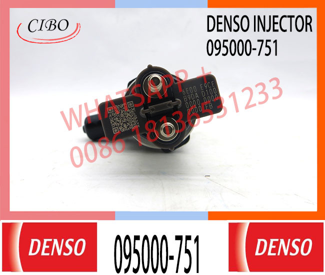 1G410-53051 Genuine 095000-7510 common rail injector 9709500-751 for diesel injector 095000-751#