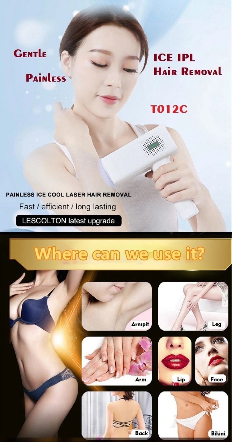 4cm2 Ice Cool IPL Hair Removal