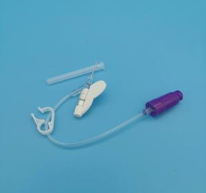 Wholesale 26G Butterfly Positive Pressure Type Disposable Iv Cannula Tiny Blood Vessels Purple from china suppliers