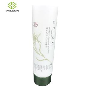 Wholesale 100 ML Diameter 40 MM Customized Tube Packaging With Green Screw Cap For Facial Cleanser from china suppliers