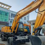 Used Wheel Hyundai 210-7 Excavator High Digging Power Original Engine Hyundai