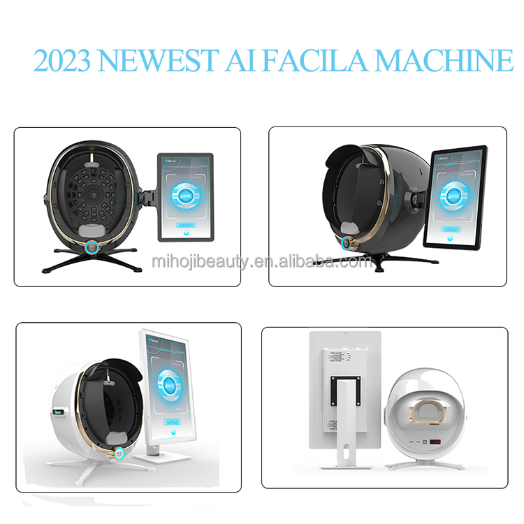 36 Million Pixels Ce Approved Ai Magic 3d Facial Skin Analyzer for Skin Wrinkle Analysis
