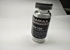 Wholesale Black Stickers 10Ml Glass Vial Labels For 150mg tren Enanthate from china suppliers