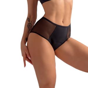 Wholesale Mesh hole sexy lace Period Panties 4 Layers menstrual panties niylon material for woman from china suppliers