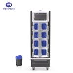100 Batteries Electric Motorcycle Battery Swap 40V-75V DC Power Swap Station