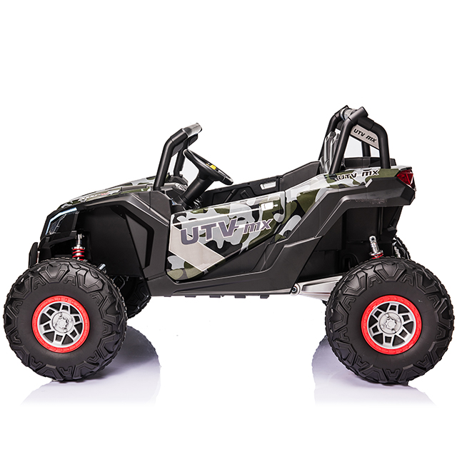 PP Plastic 2 Seat 4 Wheel Light Music Kids UTV Ride On Car Toy with 12V10AH Battery