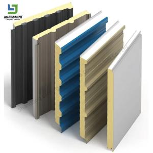 Wholesale Waterproof Garage Rock Wool Metal Sandwich Panel Ceiling Insulated Panels from china suppliers