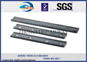 Wholesale 4 Hole 45# 50# Steel Splice Bar Fish Plates In Railway Track With Znic Plated from china suppliers