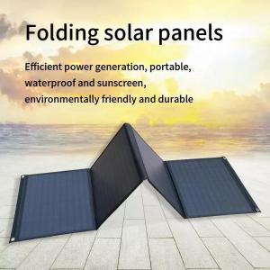 Wholesale 100w Portable Folding Solar Panels Monocrystalline Silicon Solar Outdoor from china suppliers