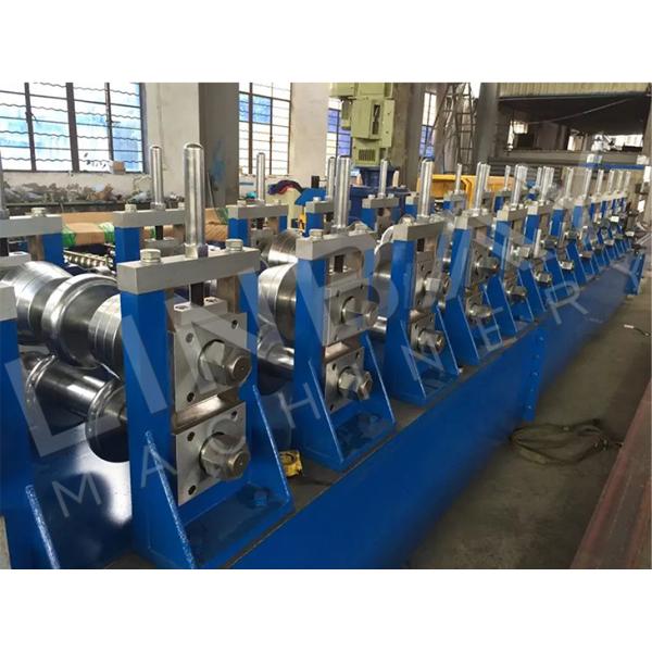 Chain Drive Hydraulic Punch Hot Dipped Galvanized Steel Scaffold Board Roll Forming Line