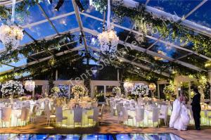 Wholesale Transparent Roof Tent Outdoor Wedding Marquee Aluminum Party Structure from china suppliers