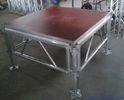 1.22*1.22m Outdoor Event Portable Stage / Silver Aluminum Plywood Stage