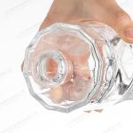 Clear Spirit Wine Liquor Bottle 700ml With Aluminium Cap Healthy Lead Free