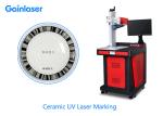 UV Laser Logo Printing Machine Movable for Plastic , Glass , Leather , Ceramic ,
