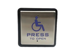 Wholesale SS304 125VAC 12V 15x115x45mm Disabled Push Button from china suppliers