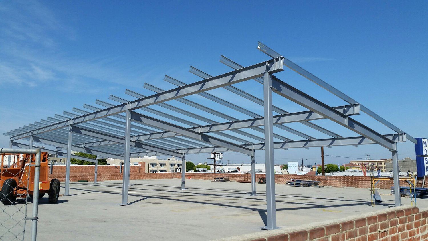 Anodized Solar Carport Bracket System for Affordable Energy Storage and PV Racking