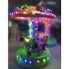 Buy cheap 3 seats small worm carousel with cute cartoon design for kids play land from wholesalers