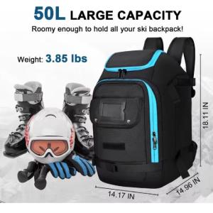 Wholesale Outdoor Sports Ski Backpack Waterproof Helmet Ski Boot Bag For Men Women from china suppliers