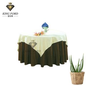 Wholesale OEM ODM Dining Table Slipcovers Banquet Tablecloths Jacquard Style from china suppliers