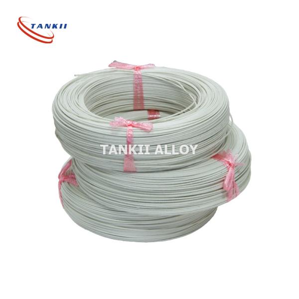 0.3mm Silicone Fiberglass Insulated Single / Stranded 450℃ High Temperature