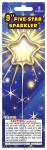 Chinese Firework Sparkler Indoor Star Shaped Wedding Electric Sparklers