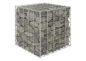 Wholesale Galvanized / Powder Coated Box Gabion Flood Protection 2*1*1m from china suppliers