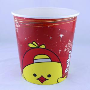 China Disposable Popcorn Paper Bucket on sale