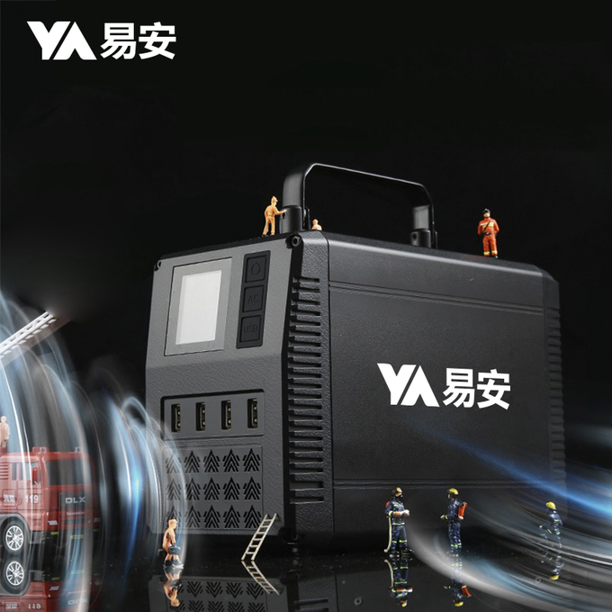 500W Lithium Portable Power Station Waterproof with more than 1500 life cycles and Led Screen indicator, 500Wh 2