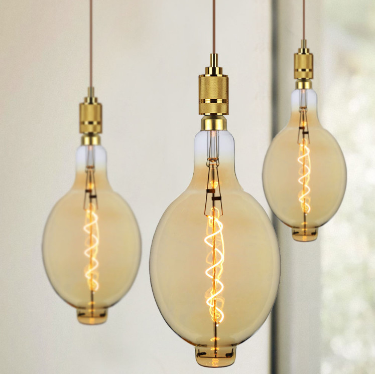 BT180 Oversize LED Bulb 4W Dimmable Filament Decorative 540lm