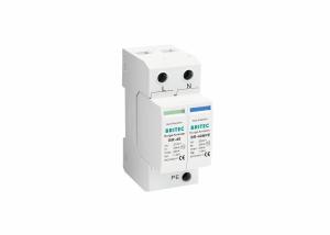 Wholesale TVSS 150V/275V/320V/385V/440V 40KA Din Rail Power Lightning Protection Surge Arrester Single Phase from china suppliers