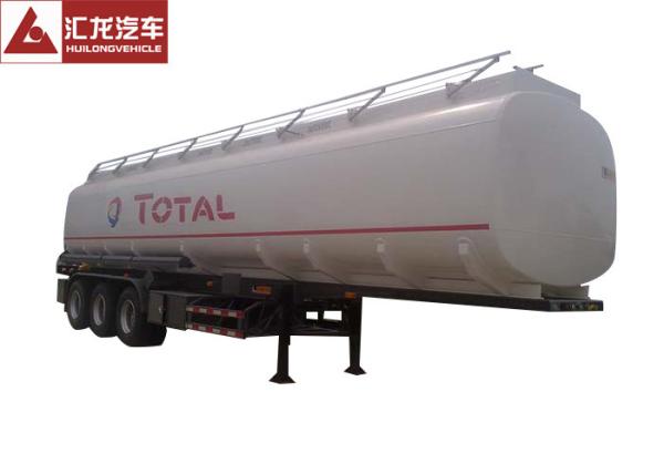 Total Standard 10000 Gallon Fuel Tank Trailer , 45cbm Trailer Gas Tank Big