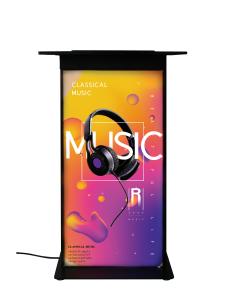 Wholesale Aluminum Commercial Phone Charging Station With Advertising Displays / Public Cell Phone Charger from china suppliers