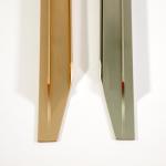 Cabinet Hidden Aluminium Furniture Handles Anodized 12 Inch