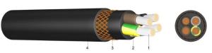 Wholesale High Precision Rubber Sheathed Cable For Reeling Purposes Crane Cable from china suppliers