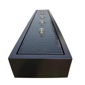 Wholesale Garden Ornaments Metal Landscape Corten Steel Water Feature Outdoor from china suppliers