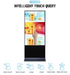 Android 43 Inch Shopping Mall Advertising Touch Screen Kiosk Hotel Digital