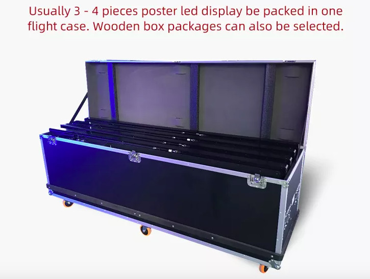 Floor Standing WIFI Control Poster Led Display Light Weight Magic Digital Mirror P2.5