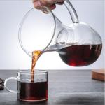 Eco - Friendly Glass Pour Over Coffee Maker Carafe Coffee Dripper Brewer Pot