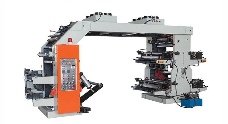 Economy 6 Color Central Drum Flexo Printing Machine for Film/Cups/Diapers,Central Drum Non Woven Flexo Printing Machine