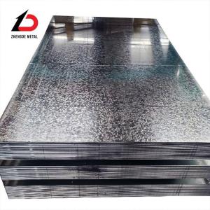 Wholesale 12 14 16 18 20 22 24 26 28 Gauge Thickness Gi Plain Metal Sheet Galvanized Steel Sheet Manufacture Discount for Shipbuilding from china suppliers