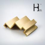 Mirror Polishing Solid Brass Handrail Brackets C38000 Brass Rail Fittings