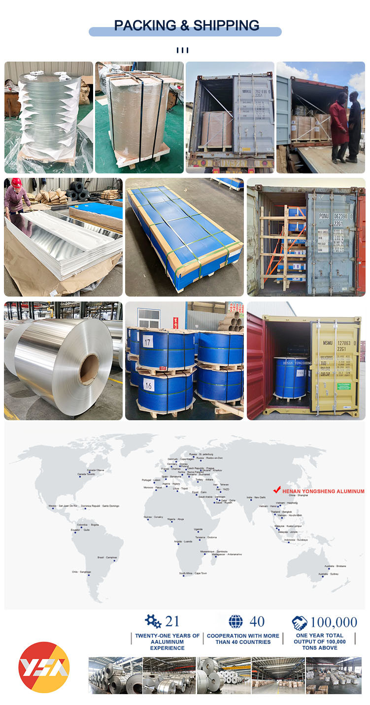 ASTM 5005 5083 Alloy Aluminum Plate 2mm 3mm 5mm 10mm Thick Aluminium Plate For Marine