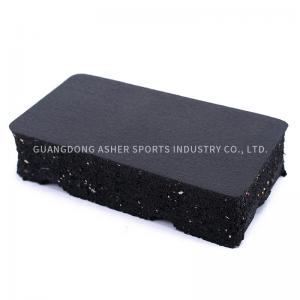 Wholesale Anti Slip Interlocking Rubber Floor Tiles , High Density 20mm Rubber Gym Flooring from china suppliers