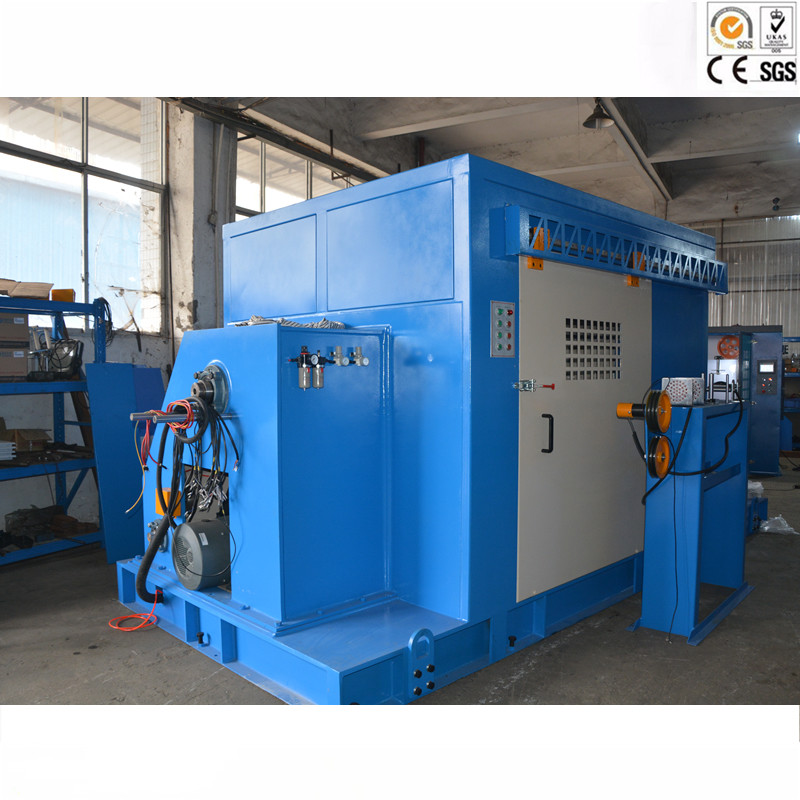 1250MM Cantilever Single Multi Cable Wire Twisting Machine 30HP Computer Controlled