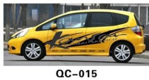 Wholesale UV offset printing Car Body Sticker QC-015A / Car Decoration from china suppliers