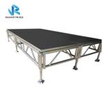 Wooden Platform Outdoor Performance Stage , Laminated Plywood Marriage Party