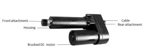 Wholesale Waterproof Electric Linear Rod Actuator Sino Big Force Electric Ball Screw Linear Actuator from china suppliers