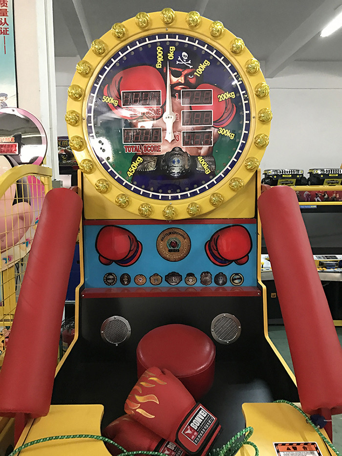1 Player Redemption Game Machine , Arcade Amusement Games World Boxing Machine