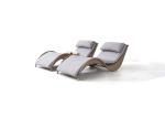 Patio Garden Wicker Beach Aluminum Outdoor Sunbed